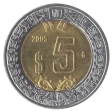 5 pesos icon