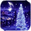 Fondo animado árbol de navidad icon