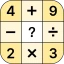 数学益智游戏 - Crossmath 交叉数学 icon