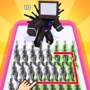 Dino Merge Master: 動物の戦い