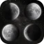 Maanfase kalender icon