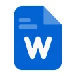 Saisir un Document Word Office icon