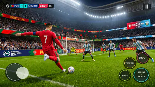 3D Fodbold Cup 2026 screenshot