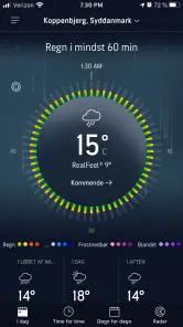 AccuWeather Vejret screenshot