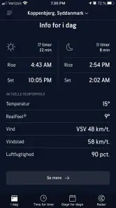 AccuWeather Vejret screenshot