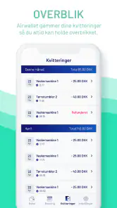 Airwallet screenshot