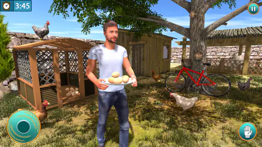 animal farm sim farming spil screenshot
