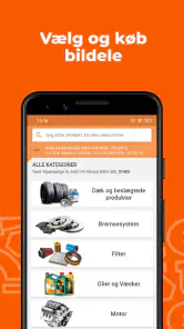 AUTODOC: bildele og dæk online screenshot