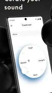 Bang & Olufsen screenshot
