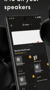Bang & Olufsen screenshot