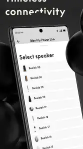 Bang & Olufsen screenshot