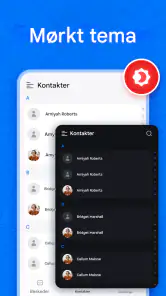 Beskeder screenshot