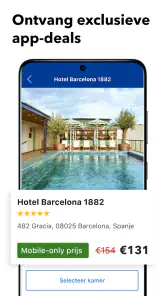 Booking.com Hotelbookinger screenshot