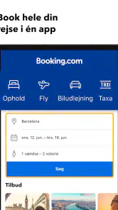 Booking.com Hotelbookinger screenshot