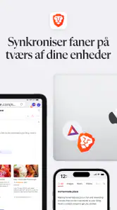Brave privat webbrowser screenshot
