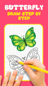 Butterfly Draw Step by Step screenshot