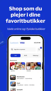 Cashbackmedvisa.dk screenshot