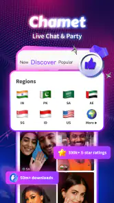 Chamet - Live Chat & Party screenshot