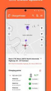 ChargeFinder: Ladestationer screenshot