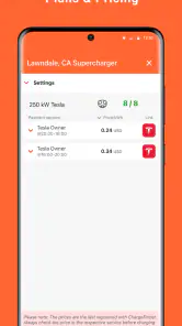 ChargeFinder: Ladestationer screenshot