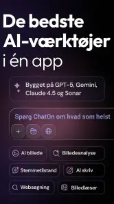 ChatOn - Dansk AI-chatbot screenshot
