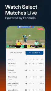 CREX - Just Cricket screenshot