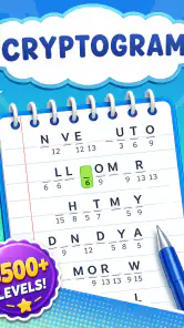 Cryptogram: Logic Puzzle Game screenshot