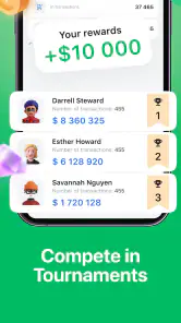 Cryptoguru: Trading Simulator screenshot