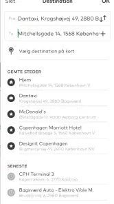 Dantaxi screenshot