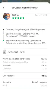 Dantaxi screenshot