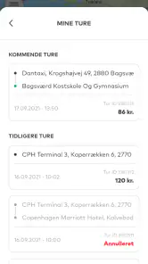 Dantaxi screenshot
