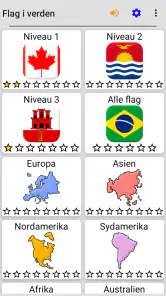 Flag fra alle lande i verden screenshot