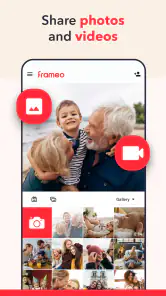 Frameo: Del til fotorammer screenshot
