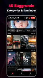 Funky Wallpaper – HD-baggrunde screenshot