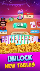 Gin Rummy Stars - Card Game screenshot