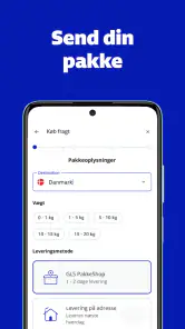 GLS - Hent og send pakker screenshot