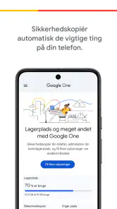 Google One screenshot