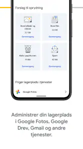 Google One screenshot