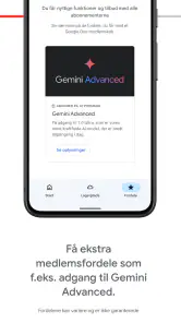 Google One screenshot
