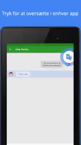 Google Oversæt screenshot