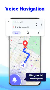 GPS-ruteplanlægger: Radarkort screenshot