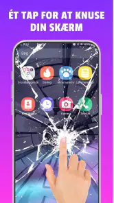Haha Broken, Knust Skærm screenshot