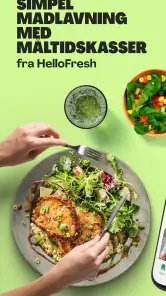 HelloFresh: Læg en let madplan screenshot