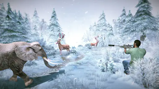 hjortejagt simulator spil screenshot