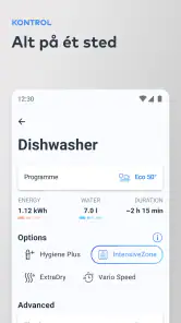 Home Connect screenshot