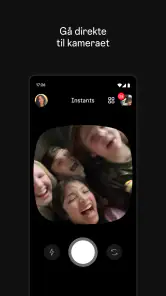 Instants, en Instagram-app screenshot