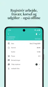 Intempus Timeregistrering screenshot