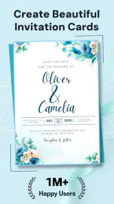 Invitation Maker, Card Design screenshot