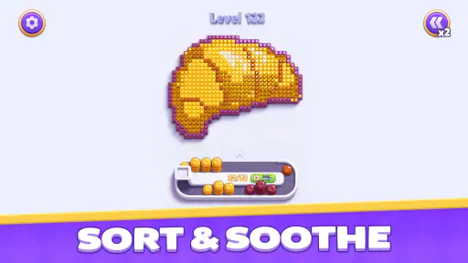 Jewel Loop - Coloring Sort screenshot