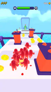 Join Blob Clash 3D: Løber spil screenshot